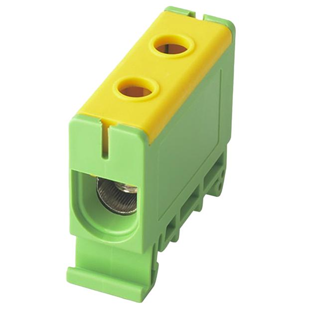 Listwa zaciskowa w korpusie 1x50mm2 zółto - zielona