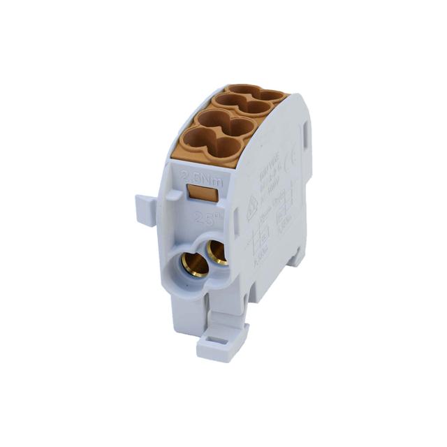 SCB 25 Blok rozdzielczy - odgałęźny Al/Cu 80110 SIMBLOCK brązowy SIMET