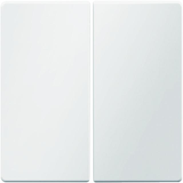 BERKER Q.x Klawisze do łącznika 2-klawiszowego para biały aksamit 16236089 HAGER