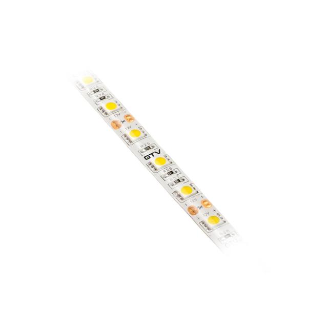 TAŚMA FLASH 5050, 300 LED CIEPŁY BIAŁY, 72W WODOODPORNA 10MM, ROLKA 5M
