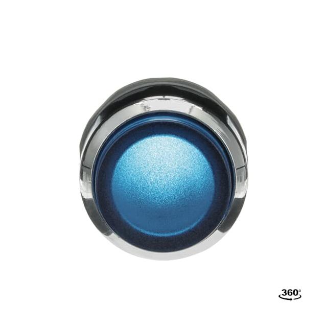 Przycisk wypukły monostabilny podświetlany niebieski MP3-31L