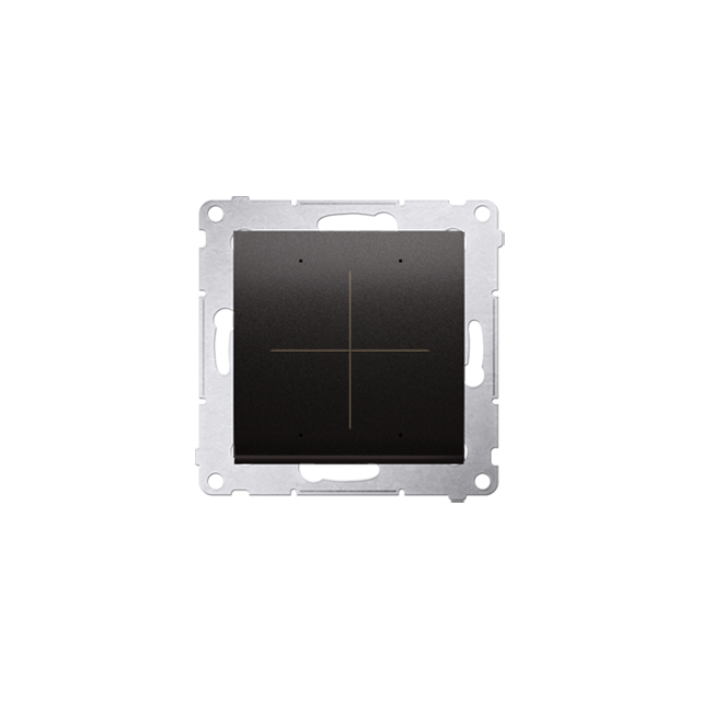 Simon 54 Elektroniczny łącznik/przycisk 4-krotny do sterowania 4 obwodami antracyt