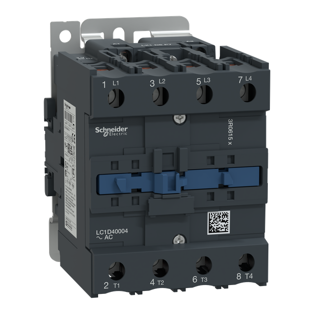 Stycznik TeSys LC1-D 4 bieguny AC-1 440V 60A napięcie cewki 48 V AC LC1D40004E7 Schneider