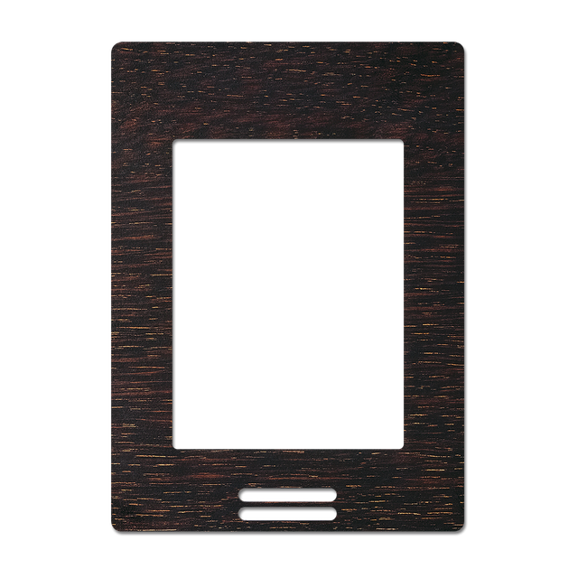 SE8300, szyld frontowy dla regulatorów SE8300 i SER8300, drewno ciemne