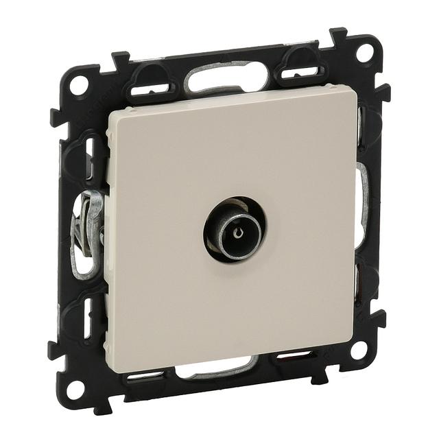 VALENA LIFE GNIAZDO TV KOŃCOWE KREMOWE, Legrand