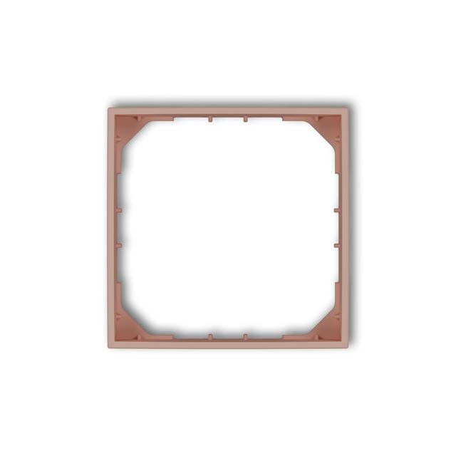 ICON Ramka pośrednia do uniwersalne elektroniczne tygodniowe regulatora temperatury łososiowy 62IRP-3 KARLIK