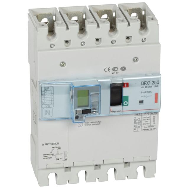 Wyłącznik DPX3250 El Z Zab. R-Pr. 4P 250A 36kA 420359 LEGRAND