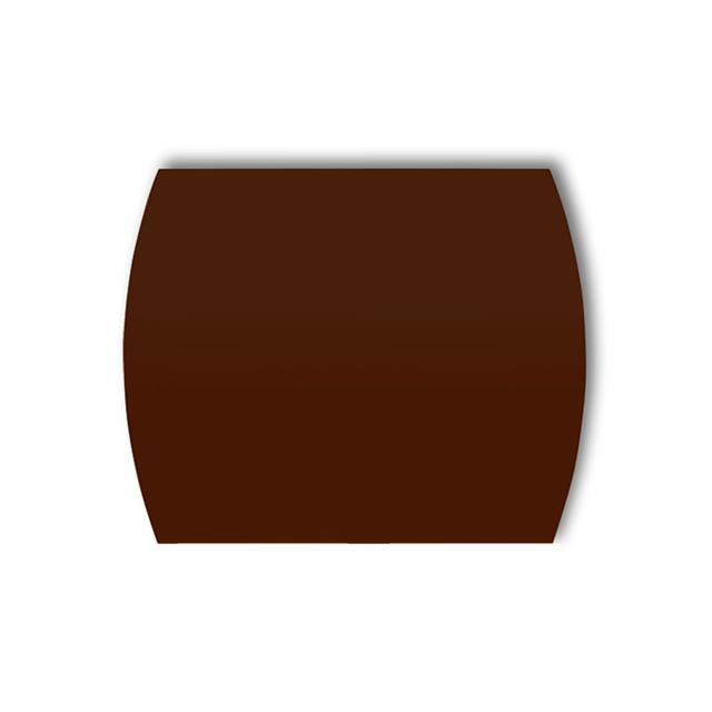 Klawisz pojedynczy do łączników TREND brązowa