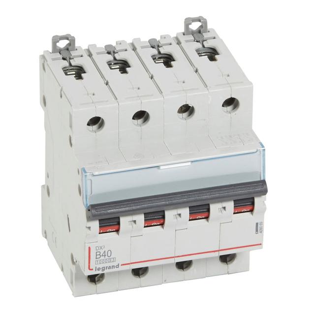 Wyłącznik Nadprądowy S 314 4P B40A 10000A DX3 409069 LEGRAND