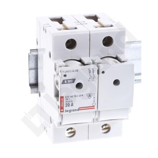 ROZŁĄCZNIK BEZPIECZNIKOWY R 302 20 A 2P, Legrand