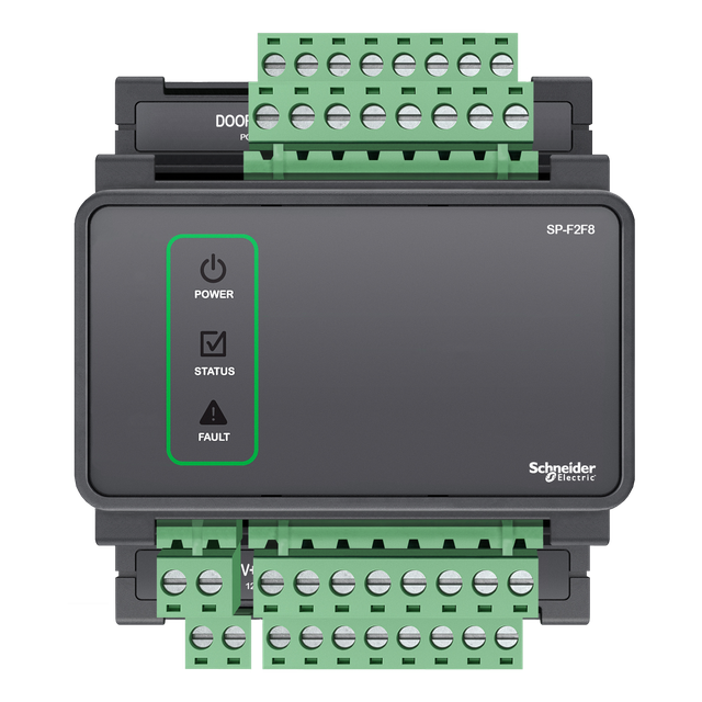 Moduł na 8 czytników, protokół F2F, CasiRusco SecurePerfect/PerfectPicture, GE Micro5