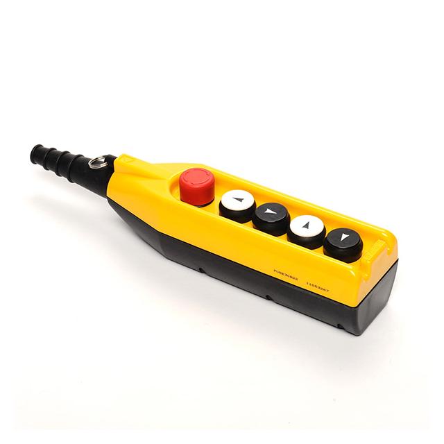 Kaseta sterownicza, 5 przycisków, w tym przycisk awaryjnego stopu 30 mm, jedna prędkość