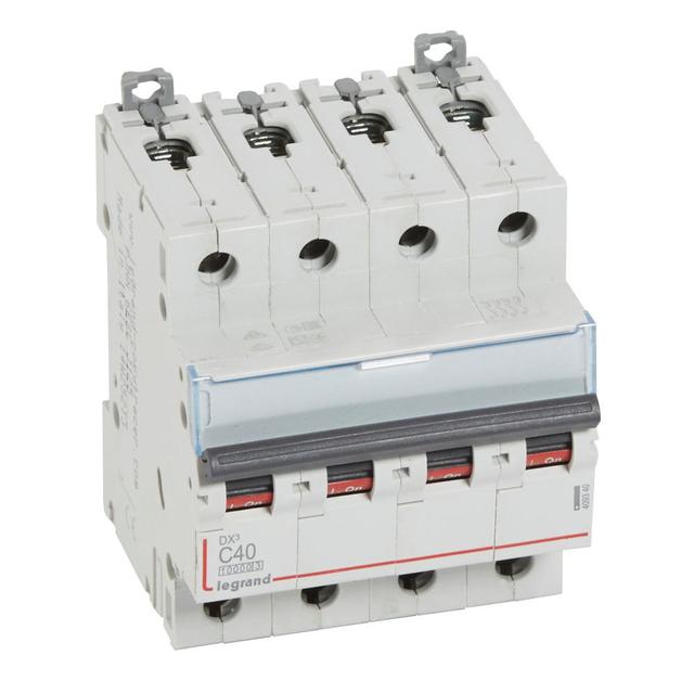 Wyłącznik Nadprądowy S 314 4P C40A 10000A DX3 409340 LEGRAND