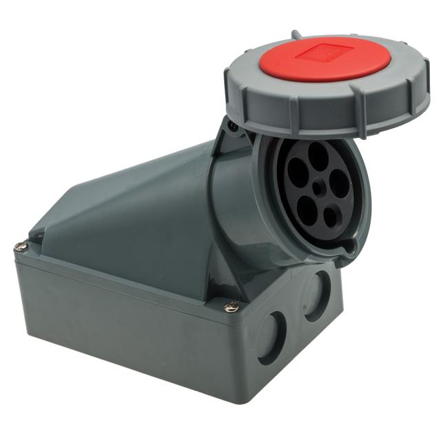 gniazdo stałe 63A 5P IP67