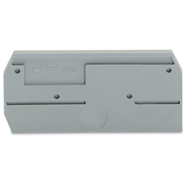 ścianka końcowa szara