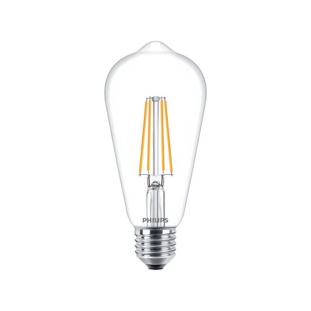 Żarówka LED 7W=60W 806lm 2700K barwa ciepła kulka 7-60W E27 ST64 827 Szkło przezroczyste 9,29001E+11 PHILIPS