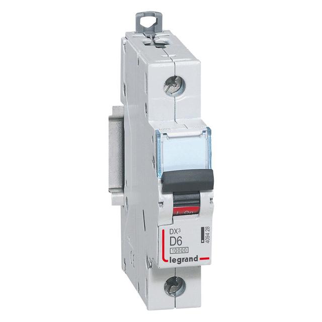 Wyłącznik Nadprądowy S 311 1P D6A 10000A DX3 409428 LEGRAND