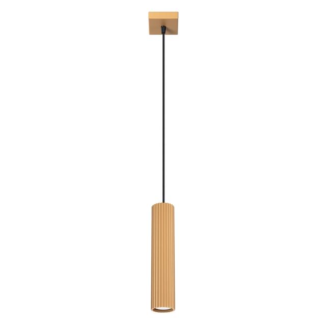 Sollux Lampa wisząca KARBON 1 złoty SL.1554