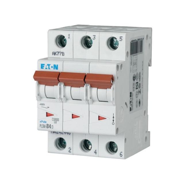 PLSM-C4/3-MW Wyłącznik nadprądowy 10kA C4A 3P 242466 EATON