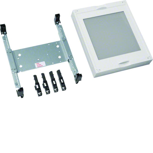 univers N Blok z płytą mont. dla NH00/1/2 3-polowych z przezr. szybą 300x250mm UD21E1N HAGER