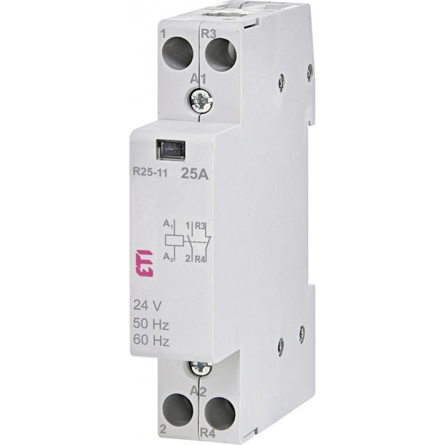 Stycznik modułowy 25A 1Z 1R 1M 2P R 25-11 24V 002463503 ETI