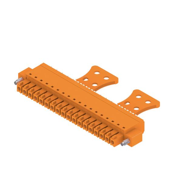 BCF 3.81/18/180FZE SN OR BX Wtyk PCB (złącze wiązki), listwa z gniazdami, 3.81 mm, Liczba biegunów: 18, PUSH IN, złącze sprężynowe /50szt./ 1236110000 WEIDMÜLLER