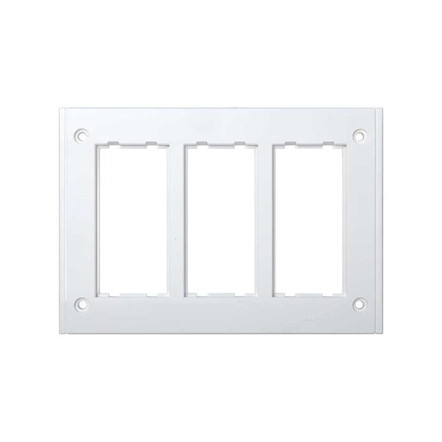 Simon Connect Ramka 3-modułowa do puszki SBM350 6x K45 czysta biel SBM302/9 KONTAKT