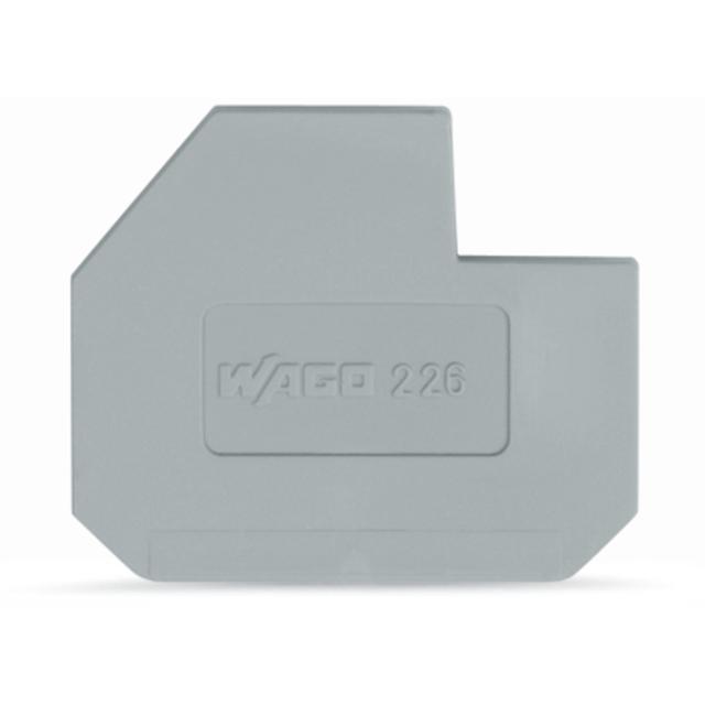 ścianka końcowa szara