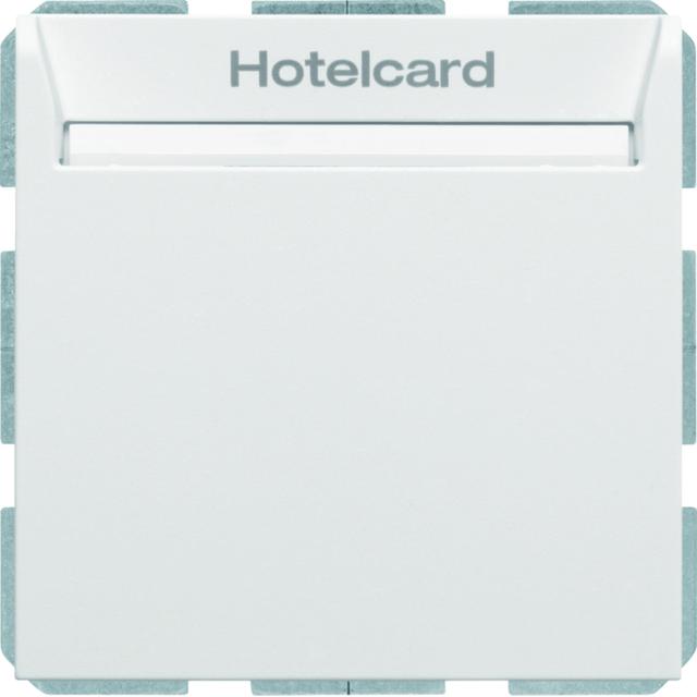 BERKER B.3/B.7 Łącznik przekaźnikowy na kartę hotelową biały mat 16409909 HAGER