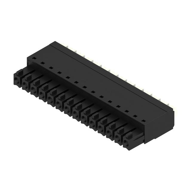 BCF 3.81/14/180 SN BK BX Wtyk PCB (złącze wiązki), listwa z gniazdami, 3.81 mm, Liczba biegunów: 14, PUSH IN, Złącze sprężynowe /50szt./ 1970210000 WEIDMÜLLER