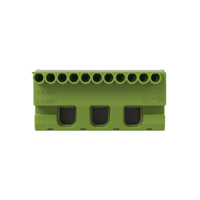 Listwa zaciskowa wtykowa PE 11*1,5-4mm2+3*25mm2