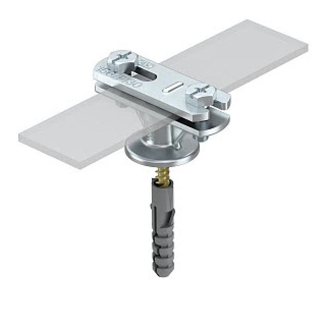 113/BZ-HD-FL, UCHWYT DO BEDN.WKRĘT+DYBEL OP.