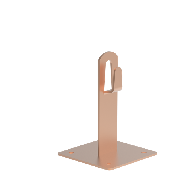 CU UCHWYT DACHOWY Z PŁYTKĄ /100 15.1.1 CU