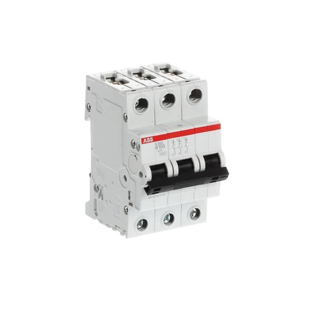 S203-B100 Wyłącznik nadprądowy 6kA 3P B100A 2CDS253001R0825 ABB