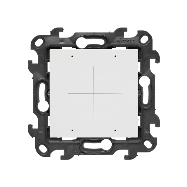 Simon 24 Łącznik/przycisk poczwórny elektroniczny biały NEW4.01/11