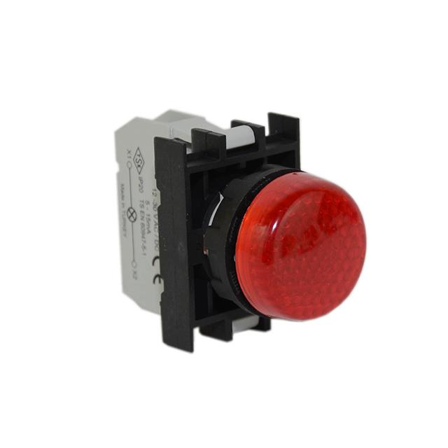 Lampka sygnalizacyjna B z LED 100-250V AC/DC czerwona