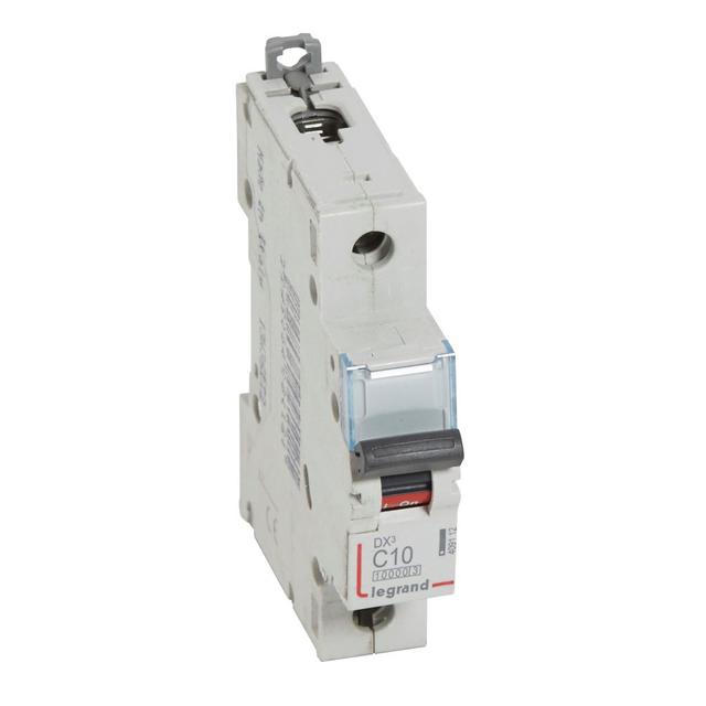 Wyłącznik Nadprądowy S 311 1P C10A 10000A DX3 409112 LEGRAND
