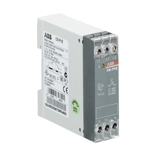 Przekaźnik monitorujący CM-PVE 1n/o, L1,2,3-N=185-265VAC