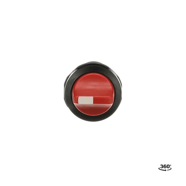 Przełącznik obrotowy 2poz.1NO1NC czerwony C2SS3-10R-11