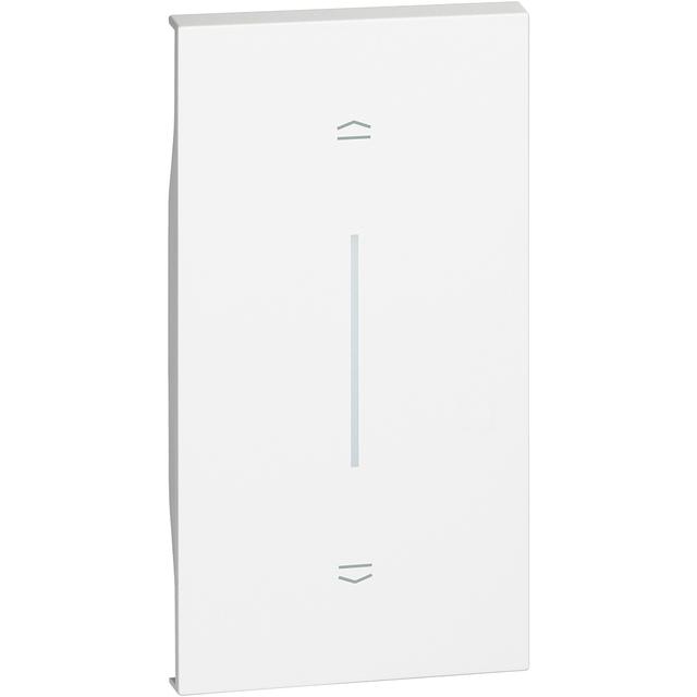 LIVING NOW - KLAWISZ DO PRZYCISKU ROLET K4037/K4027 - 2 MODUŁY - BIEL, Bticino