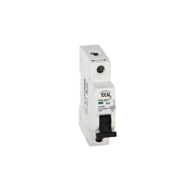 Wyłącznik nadprądowy 6kA 1P B63A KMB6-B63/1 23177 KANLUX