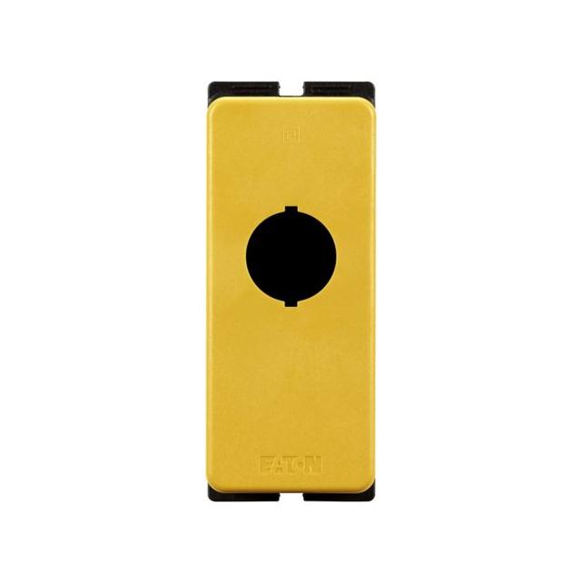 M22-FIY1 Obudowa natynkowa płytka 1 otwór 22mm żółta 197231 EATON