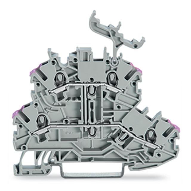 TOPJOBS złączka dwupiętrowa 1,5 mm2 szara