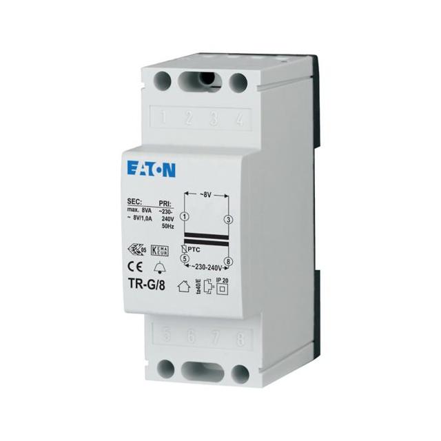 TR-G/8 Trafo 230V nap.wyj. 8V prąd wyj. 1A 272480 EATON