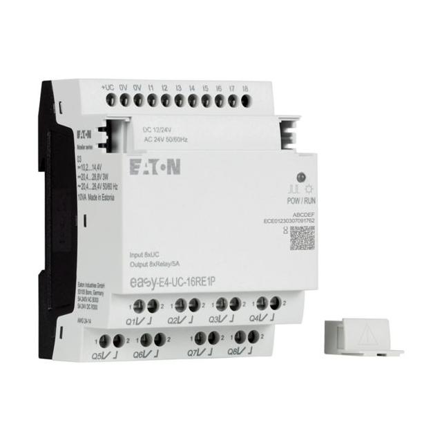EASY-E4-UC-16RE1P easyE4 Push-in rozszerzenie 12-24VDC 24VAC 8DI 8DO-R 197511 EATON