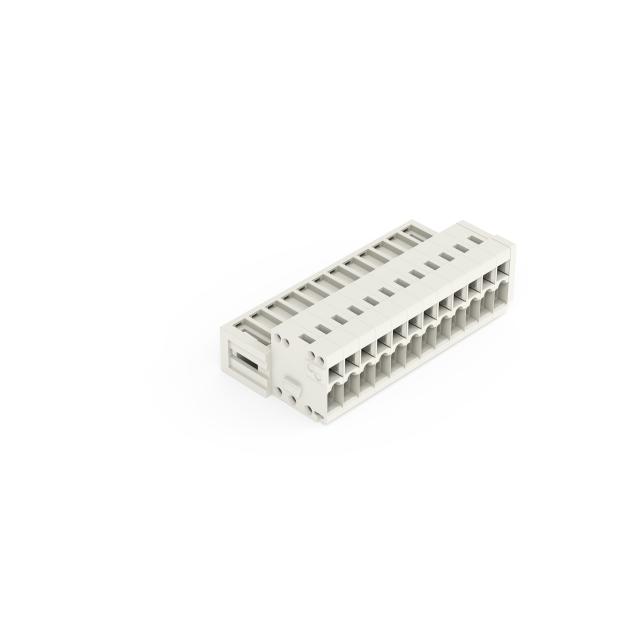 MCS-MINI Classic wtyk 12-bieg. j-szary raster 3,5 mm /50szt./ WAGO