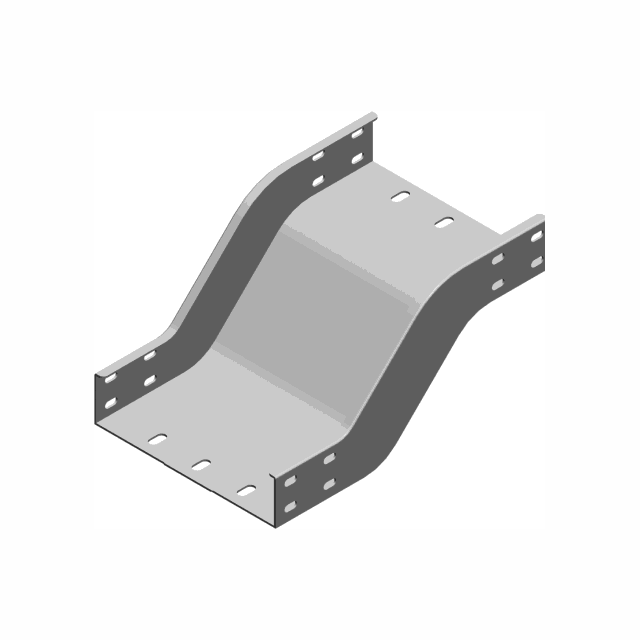 Obejście pionowe 200x50mm Grubość 2,00 mm OPNZC200H50 353720 BAKS