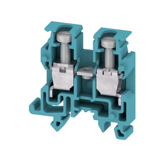 AKZ 2.5 BL Złączka szynowa przelotowa /100szt./ WEIDMULLER