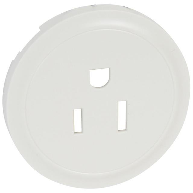 CELIANE - PLAKIETKA GNIAZDO 2P+Z EURO/USA BIAŁA, Legrand