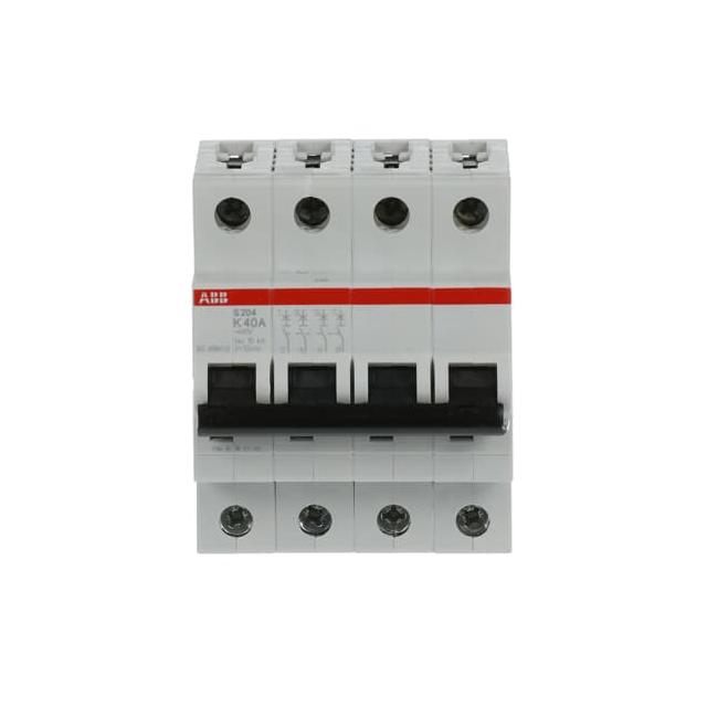 S204-K40 Wyłącznik nadprądowy 6kA 4P K40A 2CDS254001R0557 ABB
